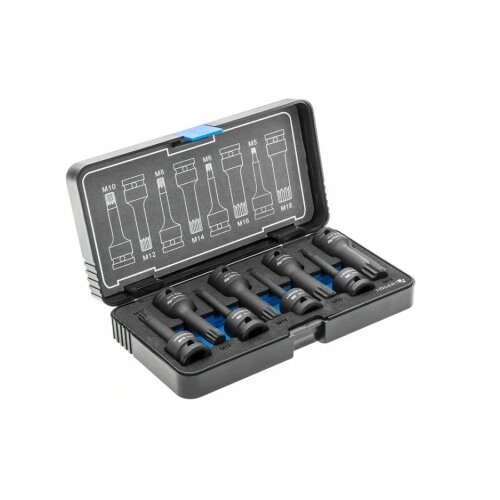  SET UDARNIH NASADNIH KLJUČEVA 1/2" SPLINE HT6R006 Cene