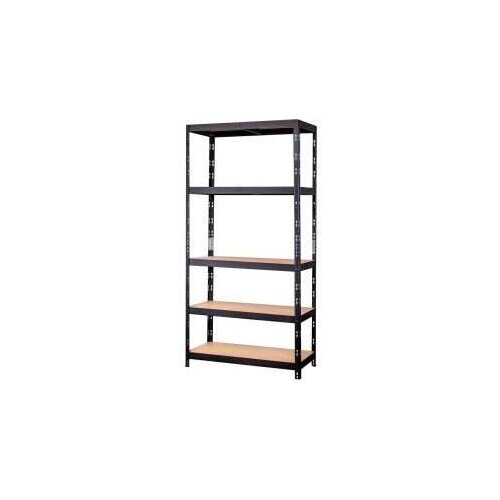  Polica RIVMET 180x90x40 175kg 5P crna +HDF RAL905 Cijene