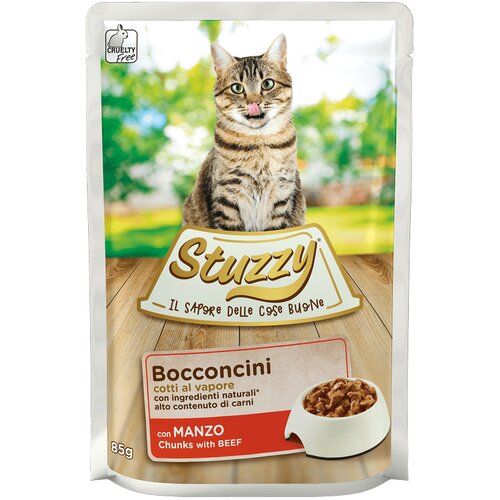Stuzzy Cat Govedina 85 g vrečka Slike
