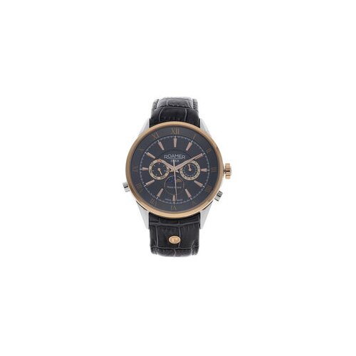 Roamer Ročna ura Superior Moonphase 508821 47 53 05 Siva Slike