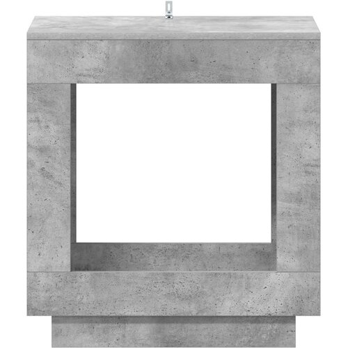  Bocni stol Betonsko Siva 60 x 40 x 65 cm Konstrukcijsko drvo Slike