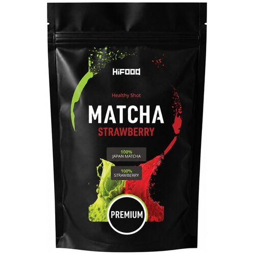 HiFOOD Matcha z liofilizirano jagodo (50 g) Slike