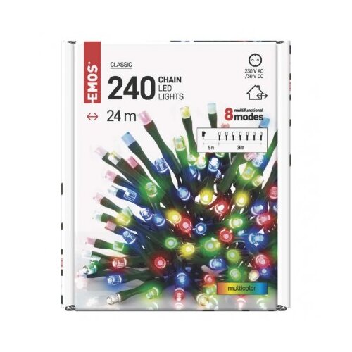 Emos LED svetlosni lanac 240 LED 24m MTG-D4AM10 Slike