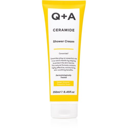 Q+A Ceramide krema za tu&amp;scaron;iranje za jačanje kožne barijere parfemi Sweet Almond + Pistachio 250 ml Slike