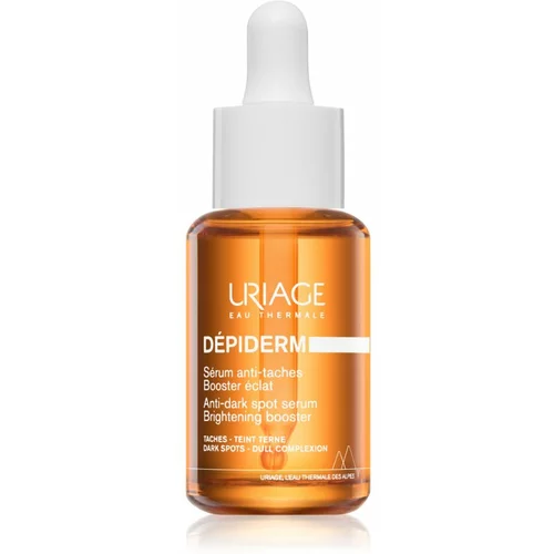 Uriage Dépiderm Anti-dark spot brightening booster serum posvjetljujući serum za korekciju pigmentnih mrlja za sjaj lica 30 ml