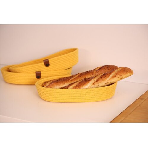 Aberto Design set pamučnih korpi za hleb 3 komada JUT01003105D Cene