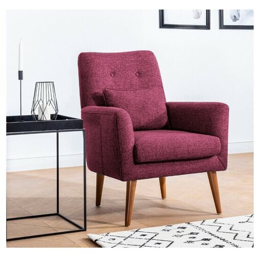 Atelier Del Sofa stolica s naslonom Zeni-Claret Crvena Slike