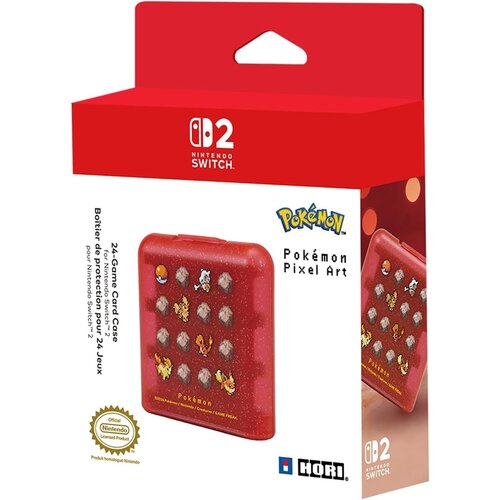 Hori &scaron;katlica za 24 iger z motivom Pokemon Pixel Red za Nintendo Switch 1 & 2 Cene