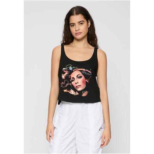 Merchcode Women&amp;#039;s tank top Cher Colour black Slike