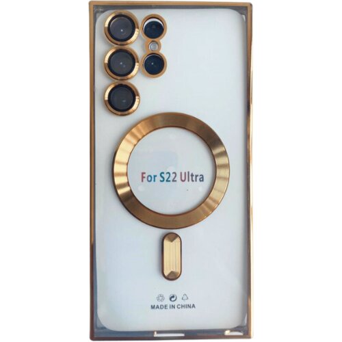 Magsafe maskica Samsung S22 Gold Cene
