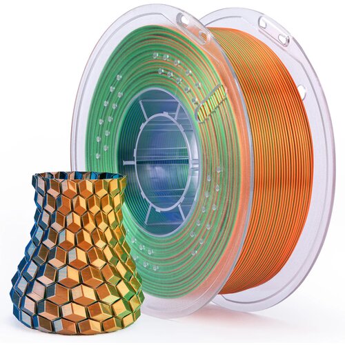 Elegoo PLA Silk Blue Green Orange - 1,75 mm / 1000 g Cene