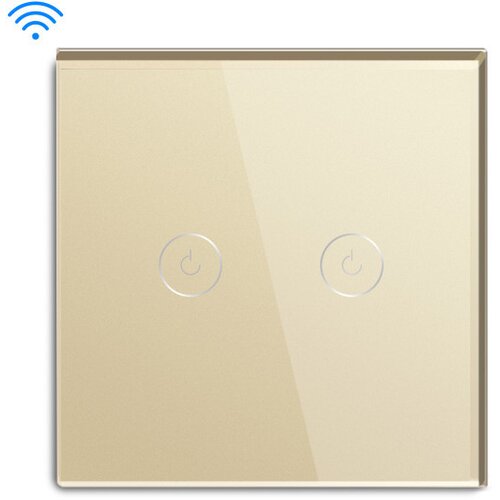  wi-fi pametni prekidač 2G tuya zlatni (wifi touch switch) Cene