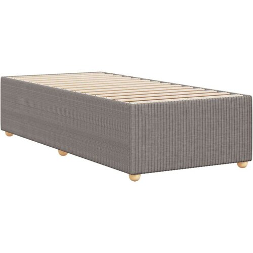 vidaXL Posteljni okvir taupe 90x200 cm blago Cene