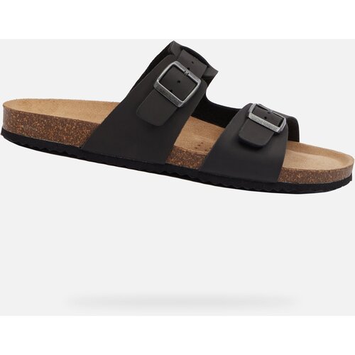 Geox Black men's slippers Ghita - Men's Cijene