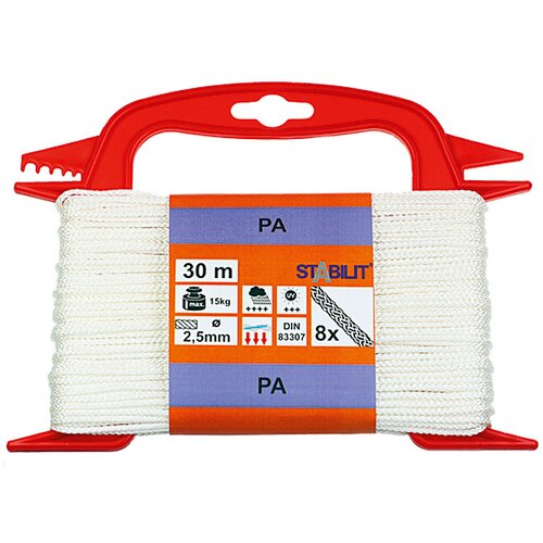 STABILIT Poliestrska vrv (2,5 mm x 30 m, osemkratno pletena) Cene
