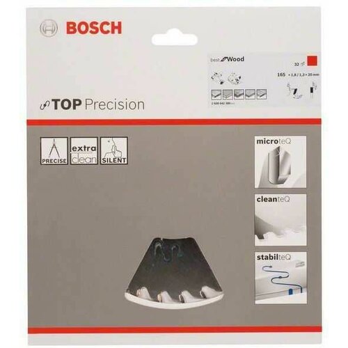 Bosch list kružne testere Top Precision Best za drvo 165 x 20 x 1/8 mm/ 32 2608642386 Slike