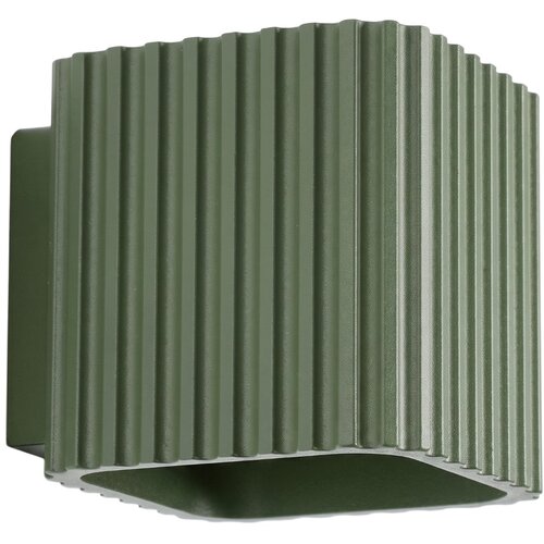 Sollux Lighting Stenska svetilka RIFF olivno zelena G9, (5000499362) Cene