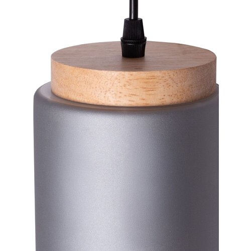 Toolight Viseća Lampa APP1811-3CPR Frosted Grey Slike