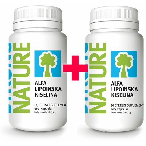 Strong Nature alfalipoinska kiselina 200 mg 2x100 kapsula 101667 Cene