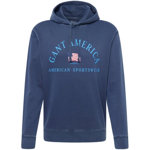 Gant Sweater majica morsko plava / azur / crvena / bijela Slike