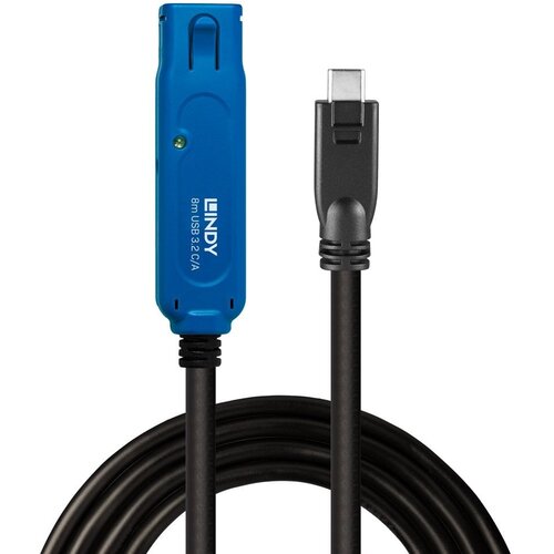 Lindy 43381 USB cable USB 3.2 Gen 1 (3.1 Gen 1) 8 m USB C USB A Black, Blue Cijene
