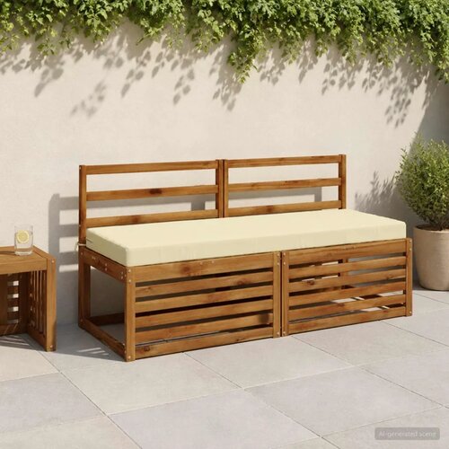  Jastučić za klupu SOEST 100% poliester Krem 150 x 50 x 8 cm - Krem 150 x 50 x 8 cm Poliester Cijene