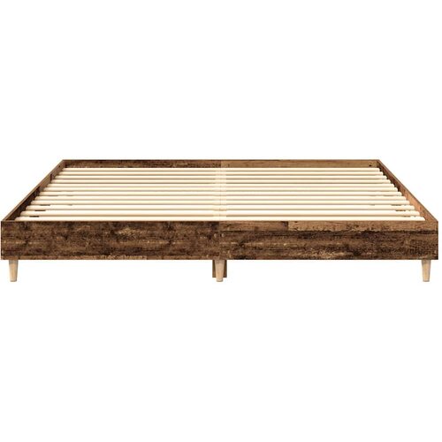  Okvir kreveta bez madraca staro drvo 160x200 cm Slike