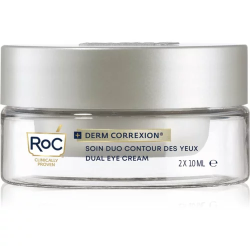 Roc Derm Correxion Dual Eye anti-age krema za područje oko očiju 2 u 1 2x10 ml