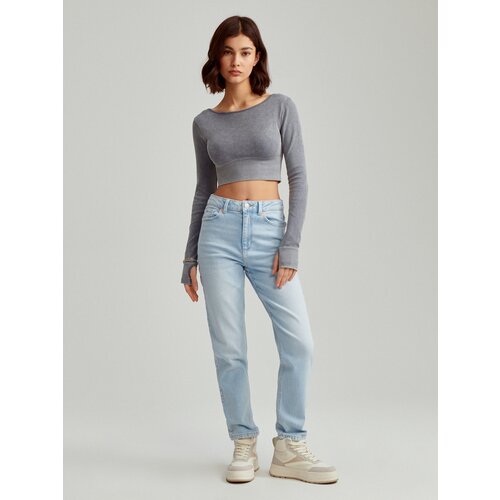 House - Slim mom traperice - Plava Cene