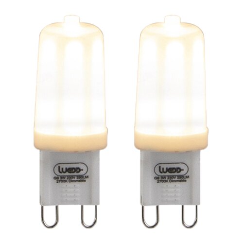 LUEDD Komplet 2 zatemnljivih LED žarnic 3W 280W 2700K Cene
