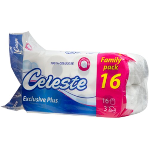 CELESTE Toalet papir Exclusive Plus 16/1 Cene