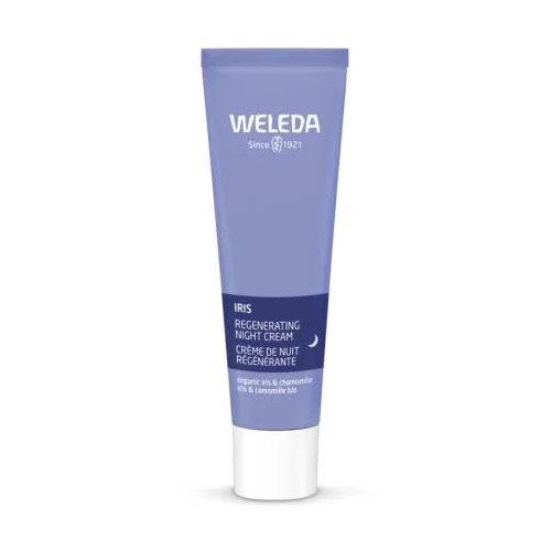 Weleda Iris Regenerating Night Cream nočna krema za obraz normalna koža 30 ml za ženske