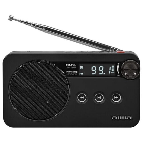 Aiwa prenosni radio FM RS-77PLL/BK s funkcijo RDS Cene