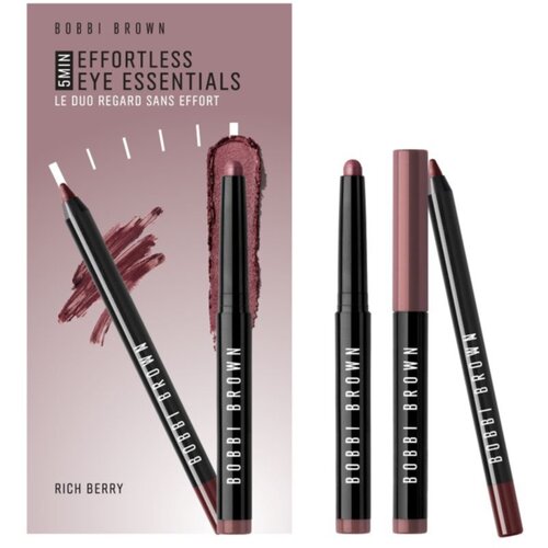Bobbi Brown Holiday Effortless Eye Essentials poklon set nijansa Rich Berry Slike