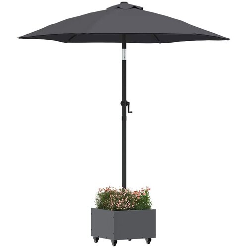  Baza za suncobran Antracit 45 x 45 x 45 cm Čelik Slike