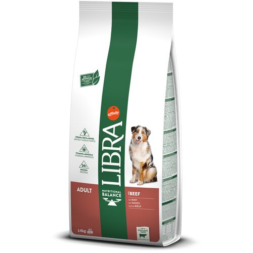 Affinity Libra Libra Dog Adult govedina - Varčno pakiranje: 2 x 14 kg Cene
