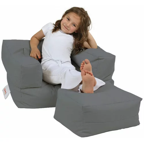 Atelier Del Sofa Kids Single Seat Pouffe - Fume vrtna sedežna vreča, (21109030)
