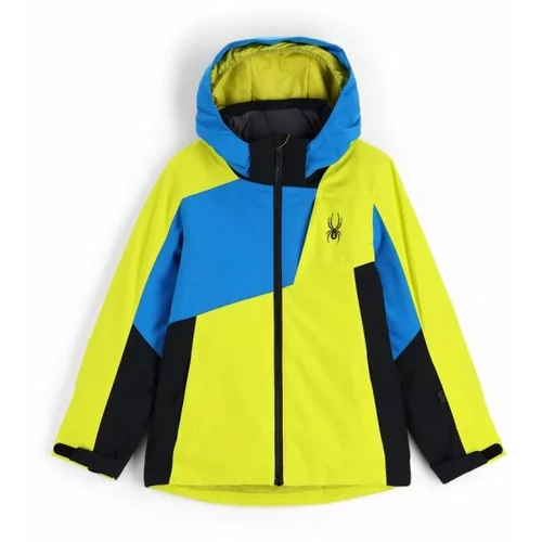 Spyder AMBUSH Skijaška jakna za dječake, žuta, veličina