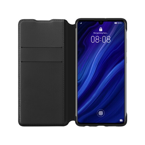 Huawei Original preklopna torbica wallet za p30 - črn Slike