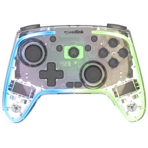 Speedlink Game Pad RAIT NX RGB Gamepad &ndash; Wireless/Wired, PC/Android/Switch OLED/Lite, clear transparent,... Cijene