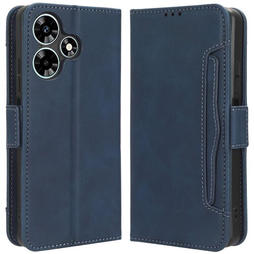 INORCO Za Infinix Hot 30 Play preklopno stojalo, usnjena torbica za telefon z več režami za kartice, pokrov denarnice, (22036861) Slike