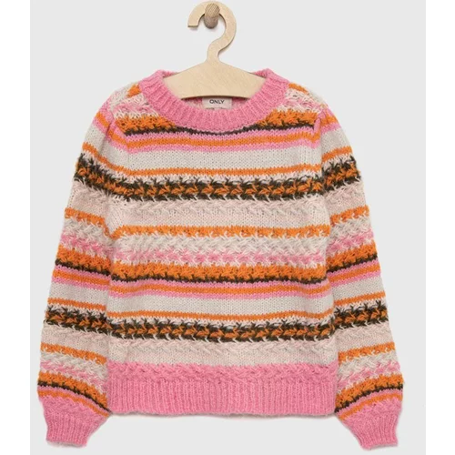 Kids Only Dječji džemper boja: ružičasta, topli