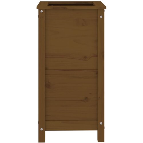  Vrtna sadilica boja meda 40 x 40 x 78 cm od masivne borovine Slike