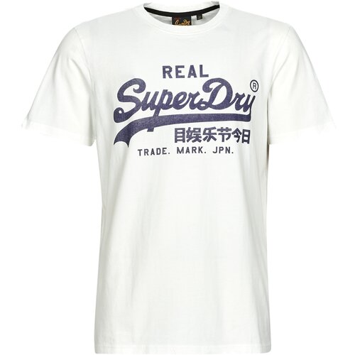 Superdry Majice s kratkimi rokavi VINTAGE VL NOOS TEE Bela Slike