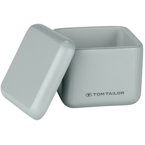 Wenko Svijetlo zeleni kupaonski organizator za pamučne vatice od polyresina Tom Tailor T-Rounded – Cijene