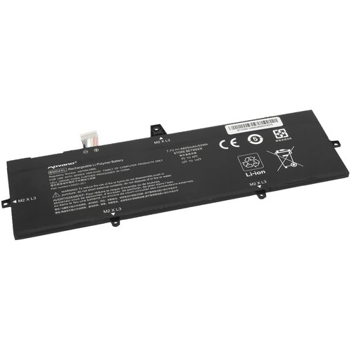 Movano Baterija za HP Elitebook X360 1040 G3 / 1040 G4, BM04XL, 6800 mAh Slike