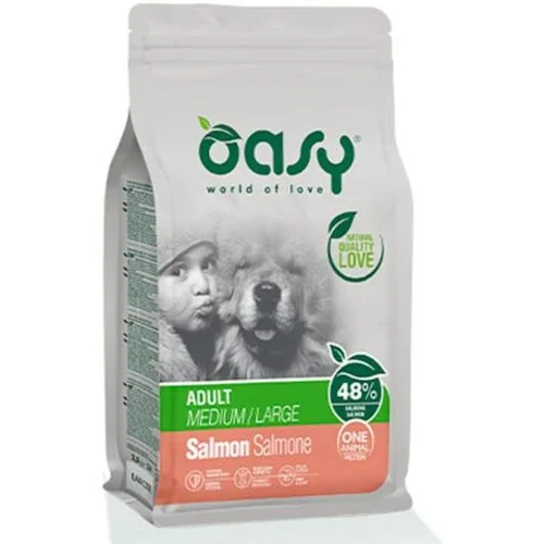 Oasy briketi za odrasle pse, monoproteinski, losos 12kg