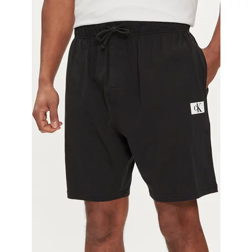 Calvin Klein Underwear Kratke hlače pižama 000NM2610E Črna Regular Fit