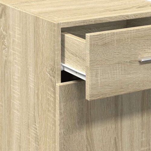 VidaXL Komoda boja hrasta sonome 40x42,5x93 cm od konstruiranog drva Slike