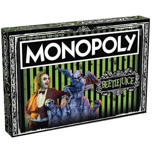 Winning Moves dru&amp;scaron;tvena igra monopoly - beetlejuice Slike
